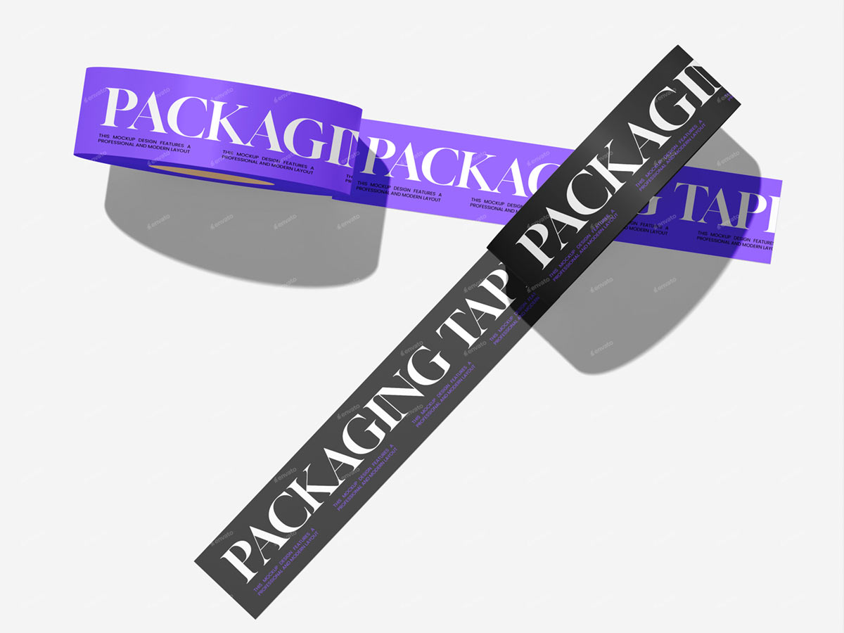 Packaging Tape Mockup 包装胶带(图2) Packaging Tape Mockup 包装胶带(图2)
