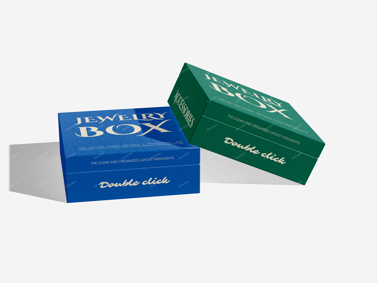 Jewelry Box Mockup 珠宝盒(图2) Jewelry Box Mockup 珠宝盒(图2)