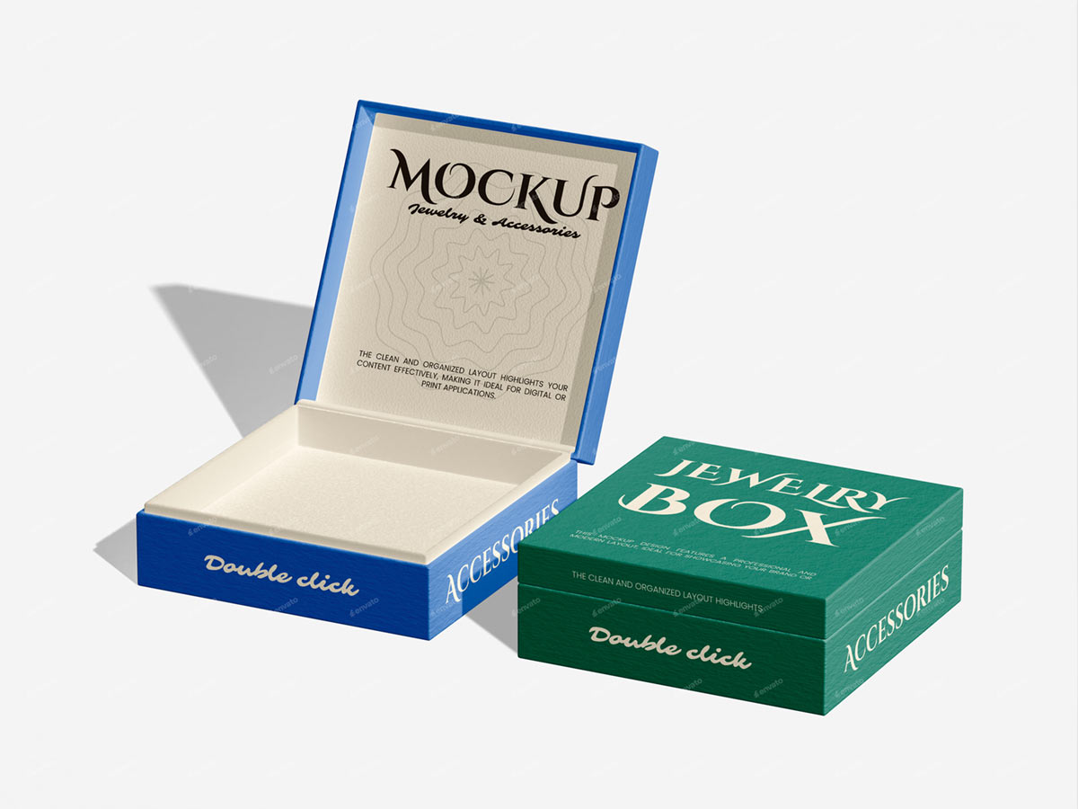 Jewelry Box Mockup 珠宝盒(图1) Jewelry Box Mockup 珠宝盒(图1)