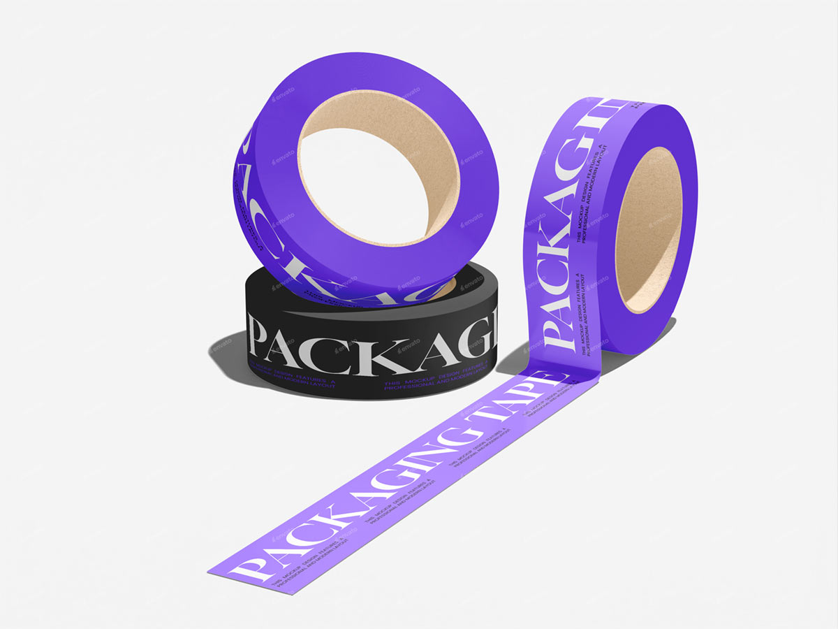 Packaging Tape Mockup 包装胶带(图3) Packaging Tape Mockup 包装胶带(图3)