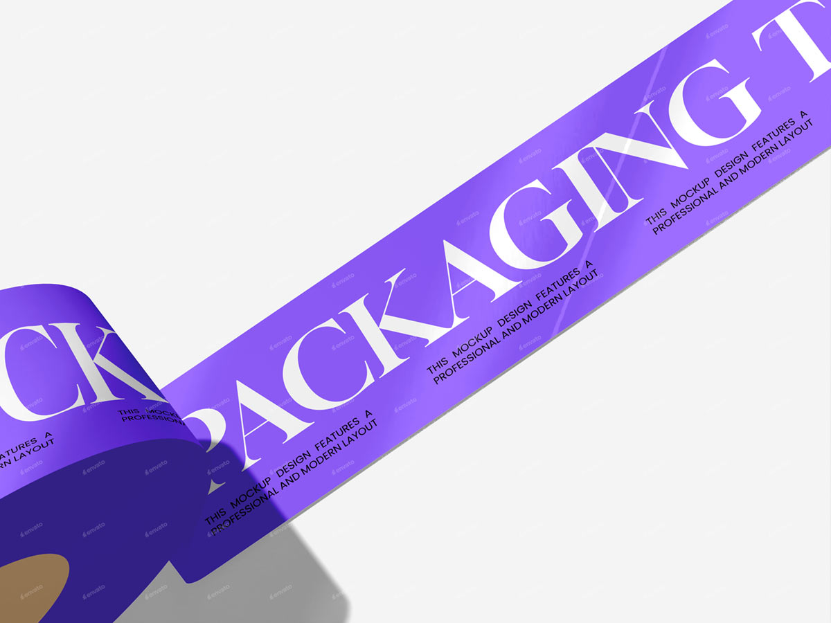Packaging Tape Mockup 包装胶带(图1) Packaging Tape Mockup 包装胶带(图1)