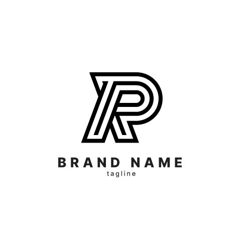 R letter logo   R 字母标志(图2)