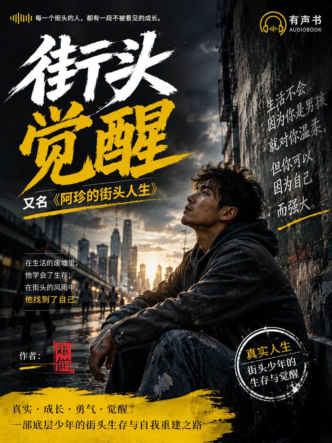 有声书《街头觉醒》喜马拉雅震撼上线(图1) 有声书《街头觉醒》喜马拉雅震撼上线(图1)